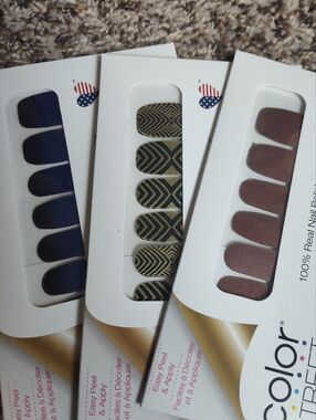Color Street Nail Strips- 3 Sets Included